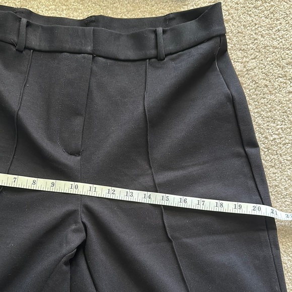 Jason Wu Wide Leg Pleated Black Trousers Women’s 12 Dress Pants - Picture 9 of 10